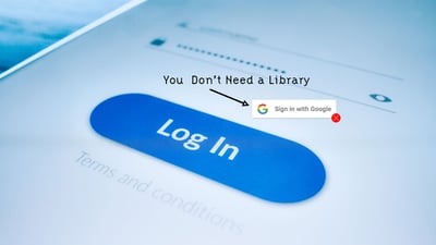 Create a Google Login Button With No Dependencies in React / Next.js