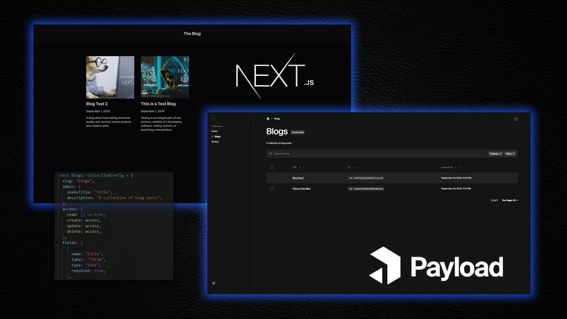 How to Create a Full-Stack Blog with Payload CMS, Next.js and Turbo
